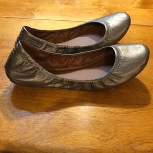 Gold Lucky Brand flats